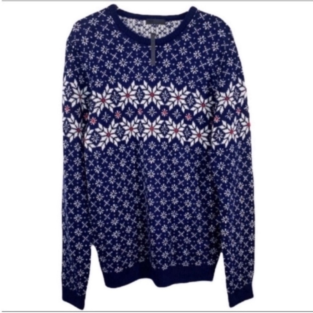 ASOS snowflake crew sweater NEW